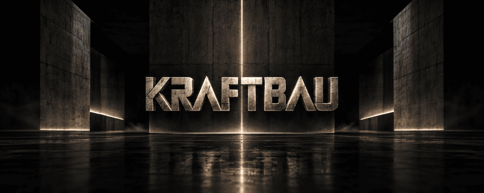 KRAFTBAU official artist banner and wordmark