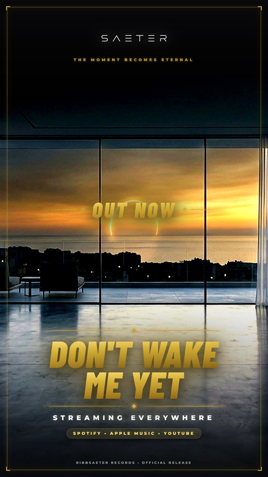 SAETER - DON'T WAKE ME YET