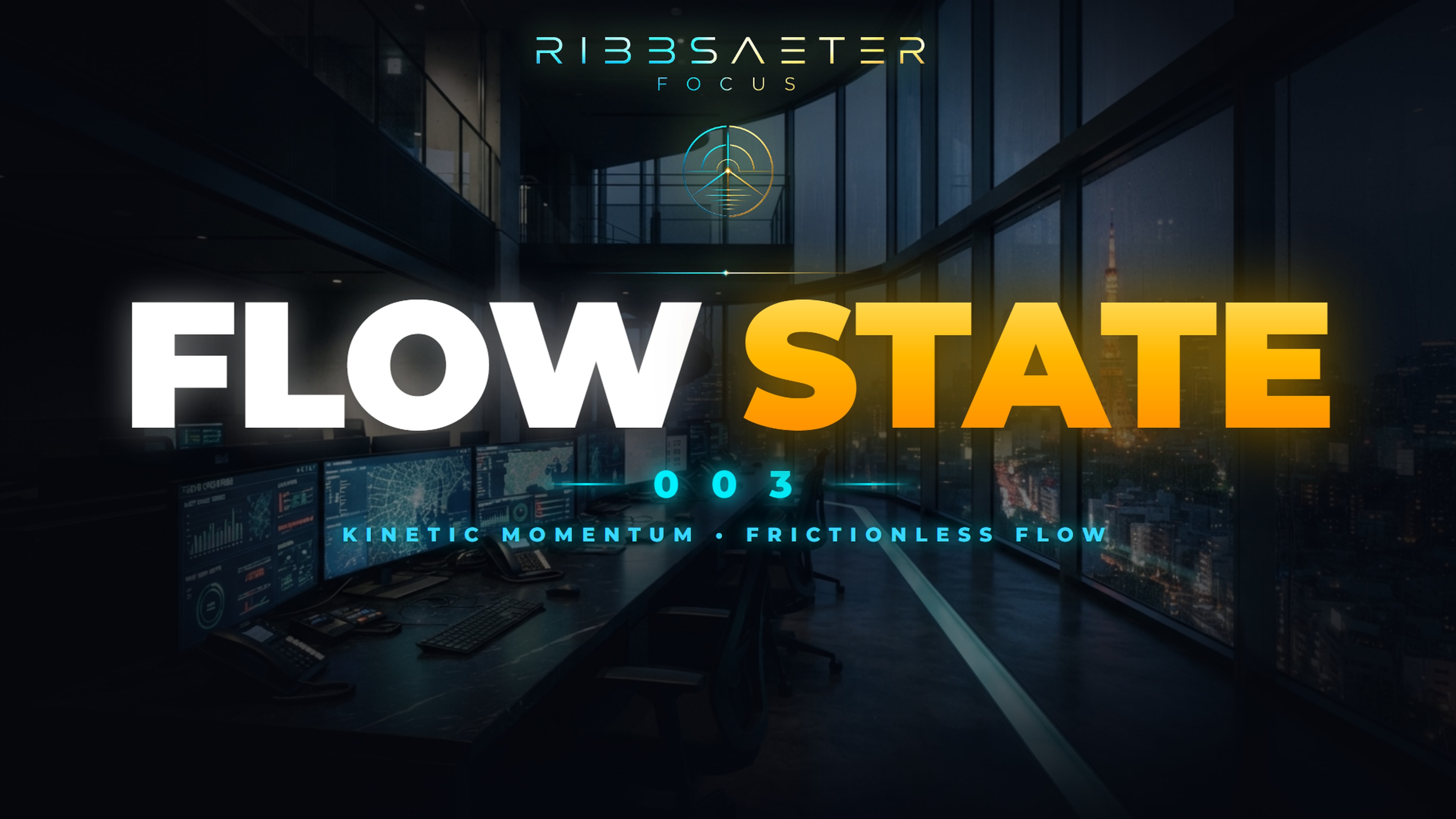 FLOW STATE 003 — KINETIC MOMENTUM official artwork