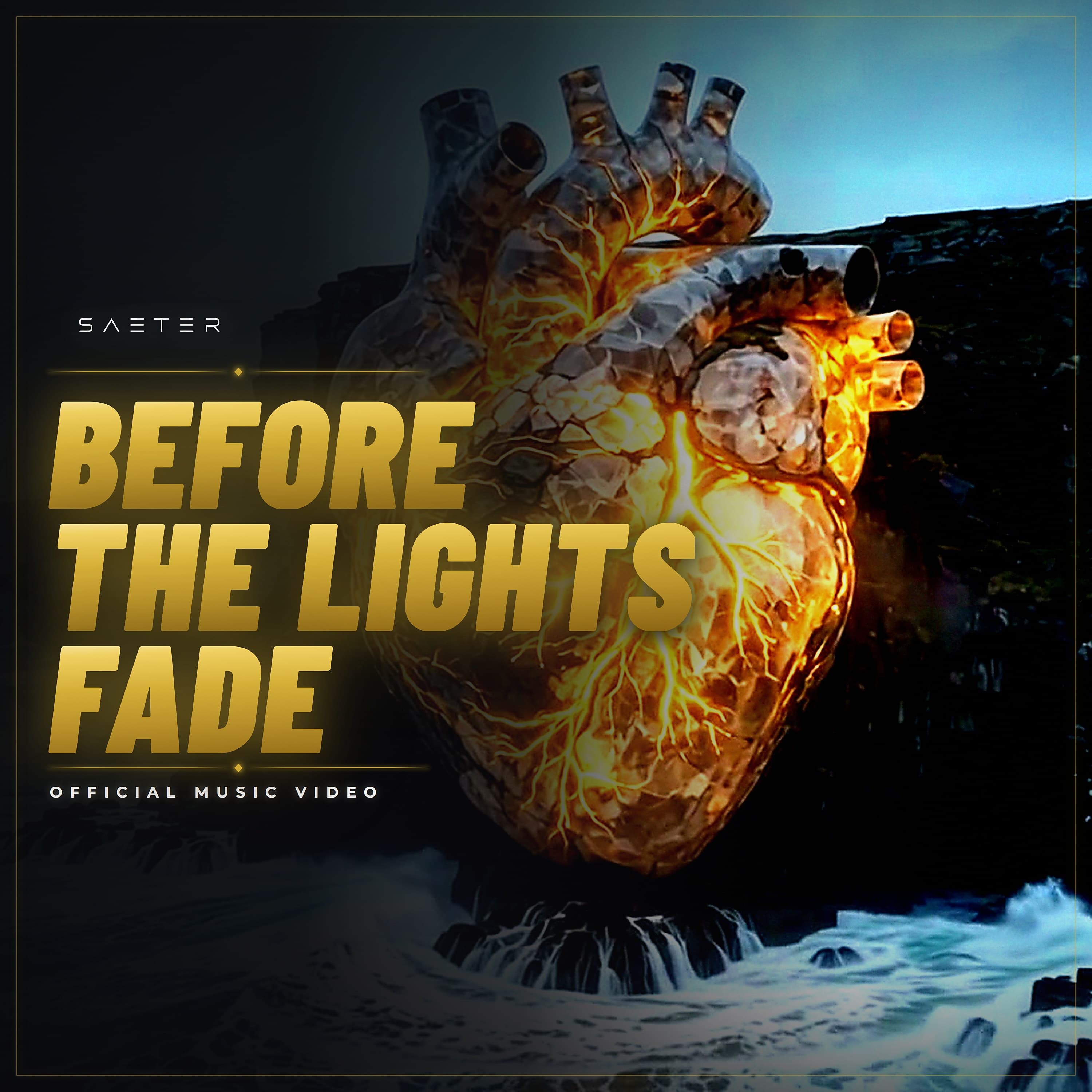 SAETER - BEFORE THE LIGHTS FADE (Official Music Video)