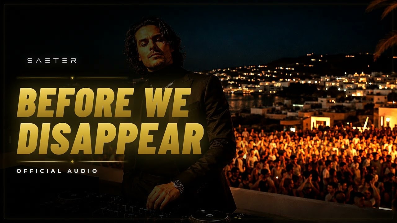 BEFORE WE DISAPPEAR official artwork